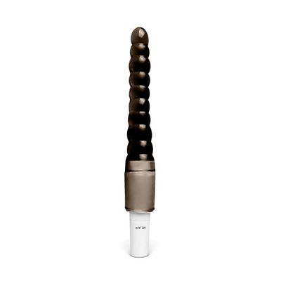 MagicBator Vibrating Anal Beads-Black — In-Demand