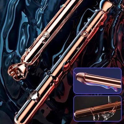 Mini Portable Vibrator Rose Gold — Neon Favorite