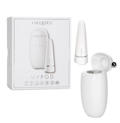 My Pod Vibrating Massager - White — Crystal Edition