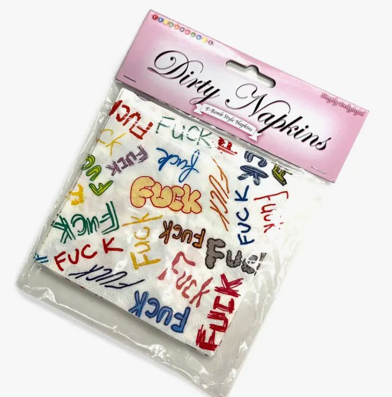 Party Napkins 8ct F-Bomb — Top Choice