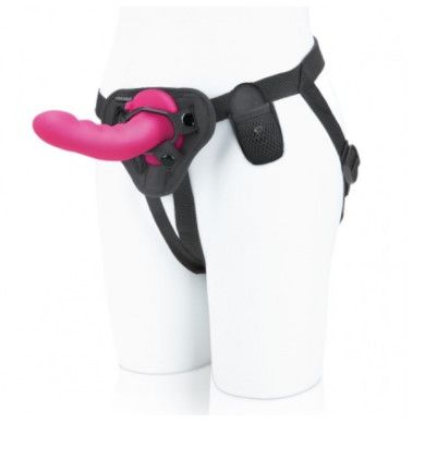 Pegasus 6 Inch Wireless Remote Control Curved Ripple Peg with Harness — Premium Favorite