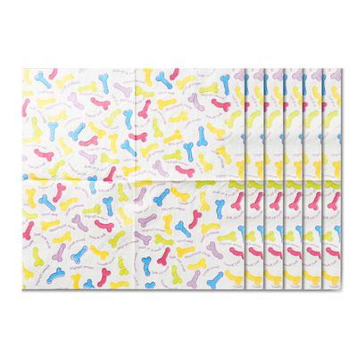 Pecker Party Napkins (6 PCS in Polybag) — Go-To Favorite