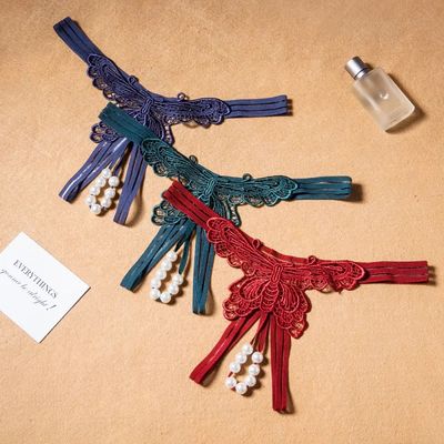 Pearl Butterfly Crotchless Underwear-Dusty Blue One Size — Editors’ Fave