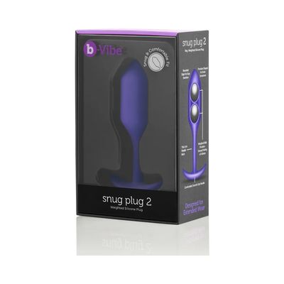 Pipedream - b Vibe Snug Plug 2 Purple — Velvet Select