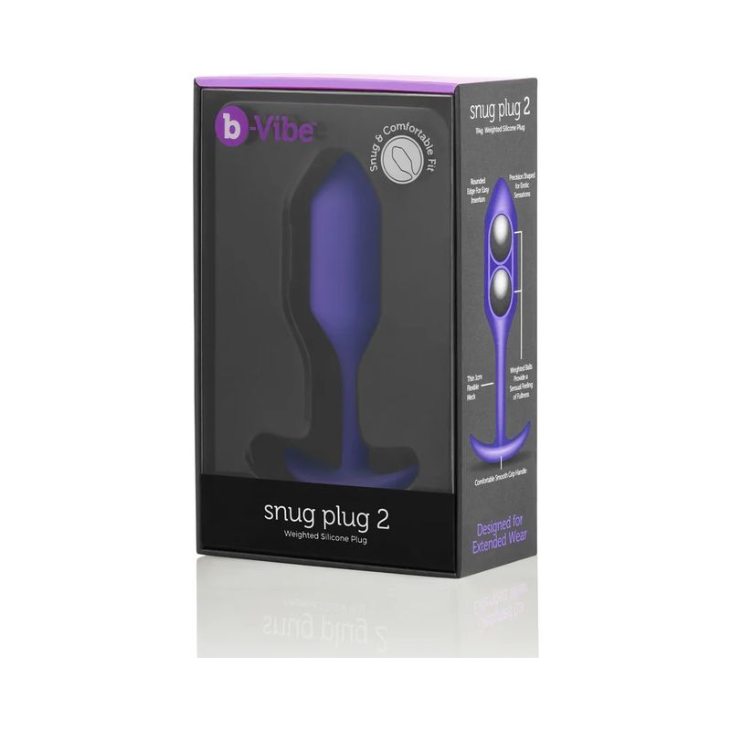 Pipedream - b Vibe Snug Plug 2 Purple — Velvet Select