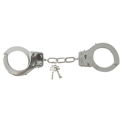 S&amp;M Metal Handcuffs — Midnight Select