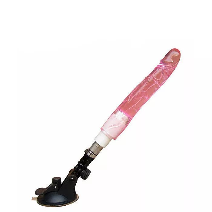 Rotating Suction Cup Dildo Pink — Plush Classic