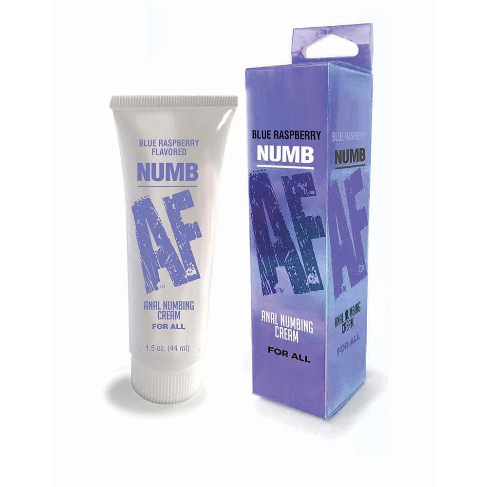 NUMB AF anal numbing cream Blue Raspberry