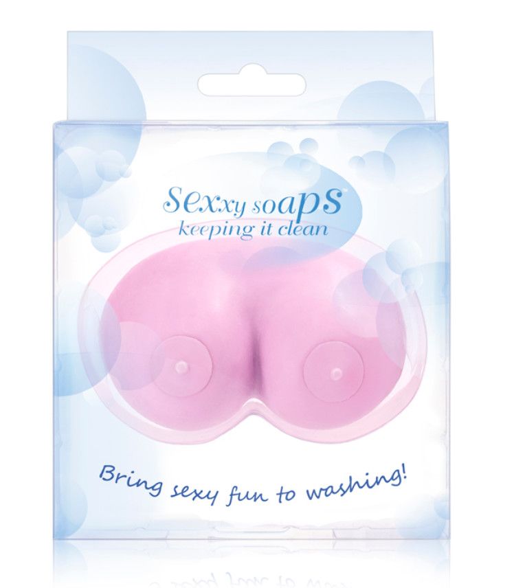 Sexy Soaps Bubbling Pink Boobs — Holiday Favorite