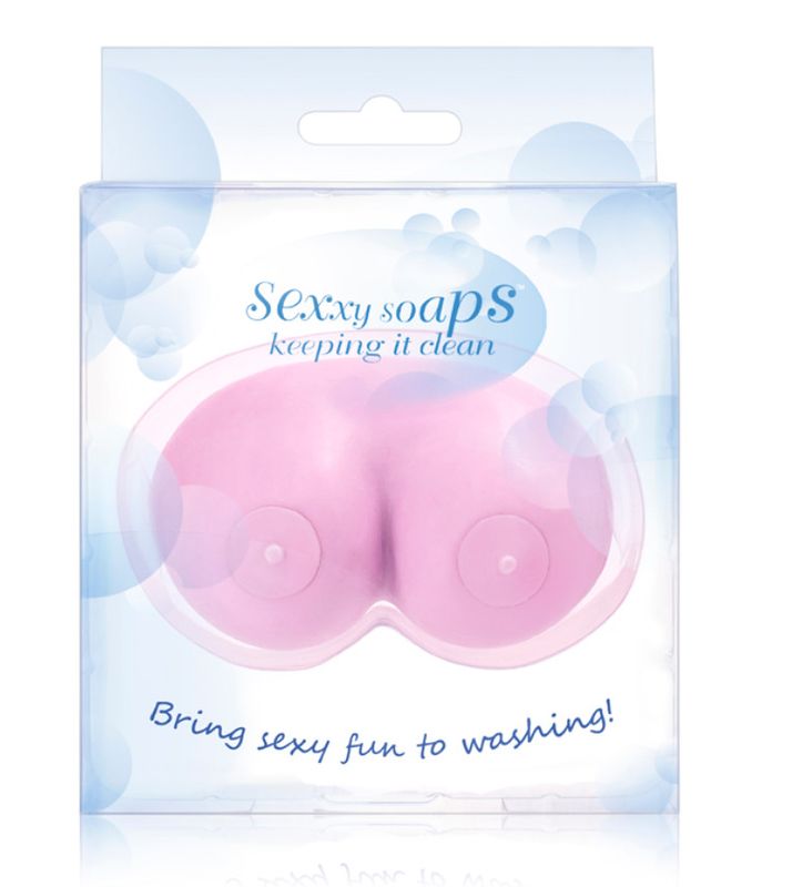 Sexy Soaps Bubbling Pink Boobs — Holiday Favorite