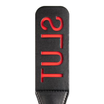 SLUT Spanking Paddle — Velvet Classic