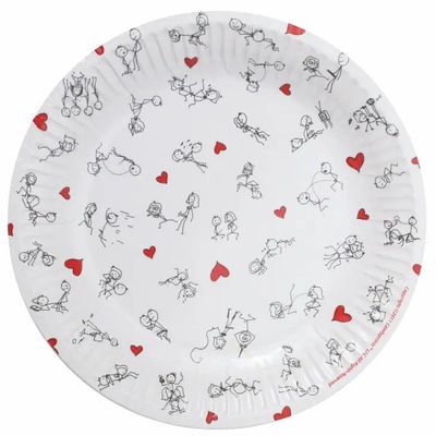 Stick Figure Naughty Plates — Collector’s Pick