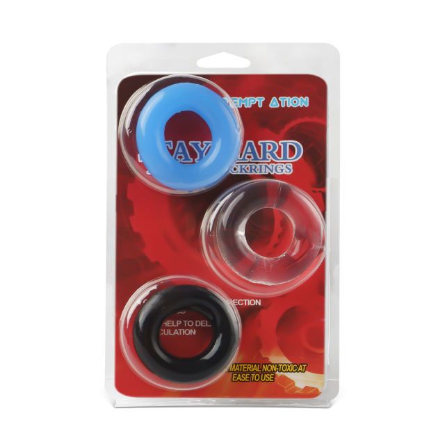 Stay Hard 3 Cock Rings — Fan Obsession