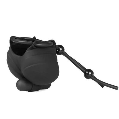 Vibrating Scrotum Ring And Pouch — Neon Pick