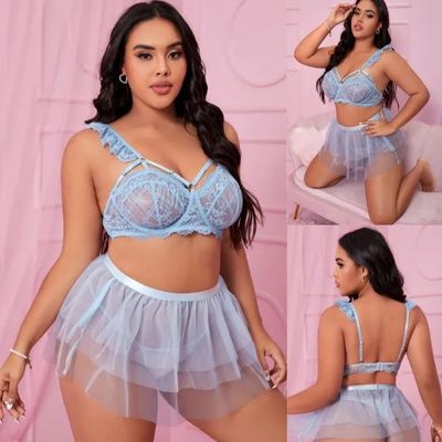 TuTu Mesh Set-Sky Blue-2XL — Quick Pick