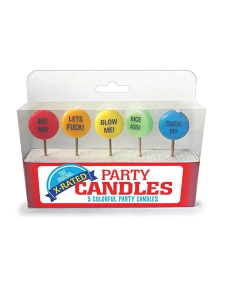 X-Rated Party Candle Set — Seasonal Star