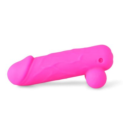 App-Controlled 10 Speed Magenta 3.5" Mini Dildo — Neon Favorite