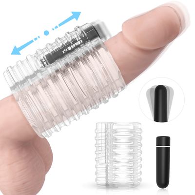 Babylon Clear Ribbed Vibrating Stroker — Spotlight Favorite