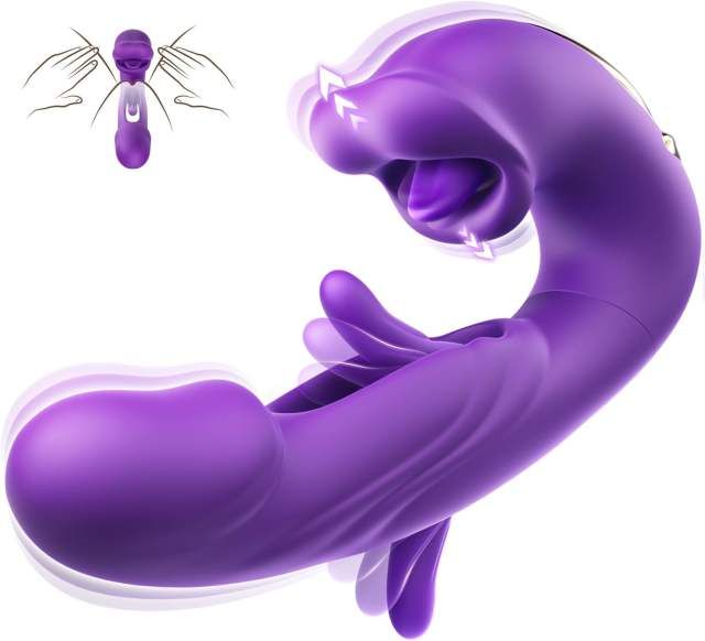 MagicBator Flicker (Vibrating, Tongue Licking, Flapping) — Showstopper
