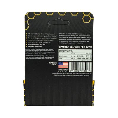 Killer Bee Men's Honey