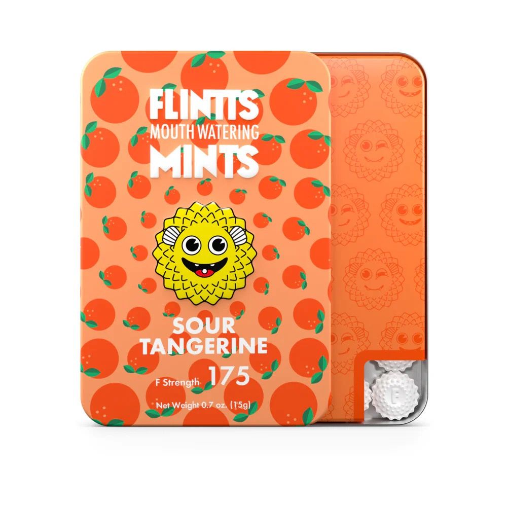 Flintts Mints Sour Tangerine (Strength 175)