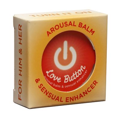 Earthly Body Love Button Tin .3oz DO NOT USE WITH LATEX CONDOMS