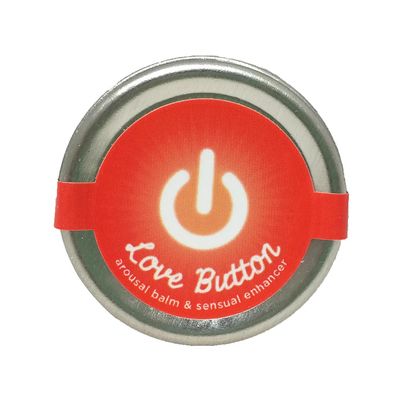 Earthly Body Love Button Tin .3oz DO NOT USE WITH LATEX CONDOMS