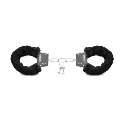 Furry Handcuffs Black