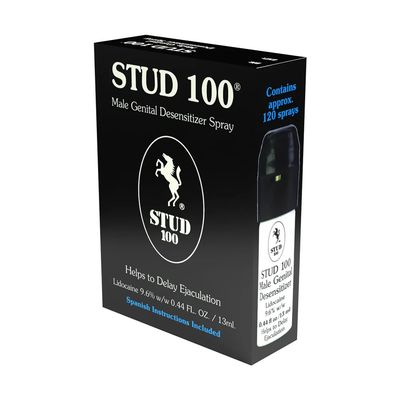 Stud 100 Desensitizing Lidocaine 9.6% Spray 0.44 oz - Hot Pick