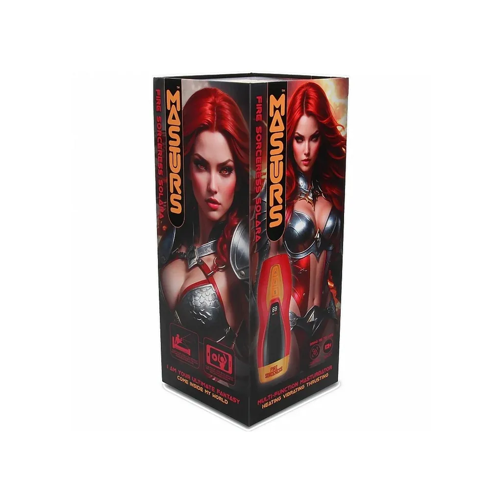 Masturs Solara Fire Sorceress Multi-Function Augmented Reality Masturbator