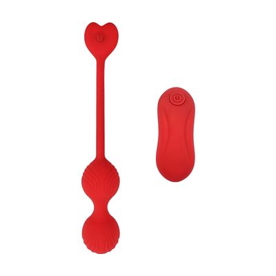 Adam &amp; Eve Sweetheart Kegel Trainer Vibrating Balls with Remote