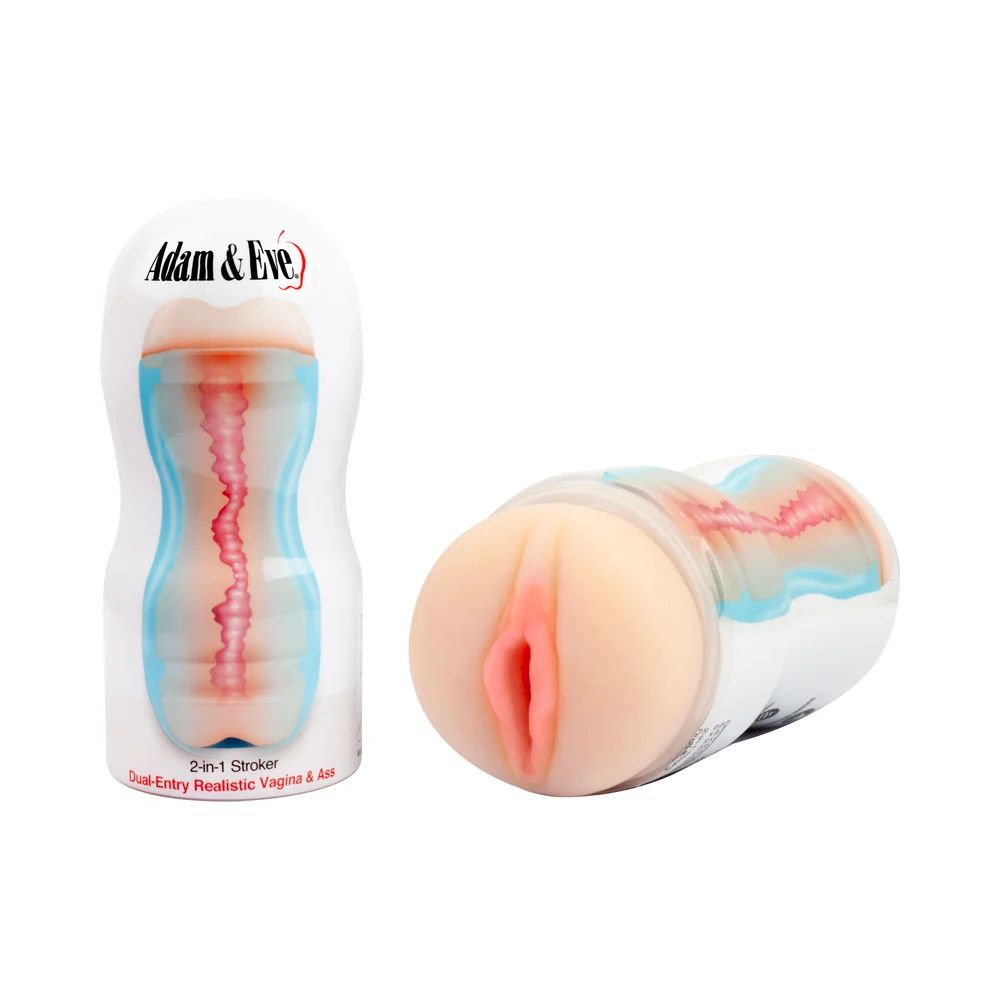 Adam &amp; Eve 2-in-1 Stroker