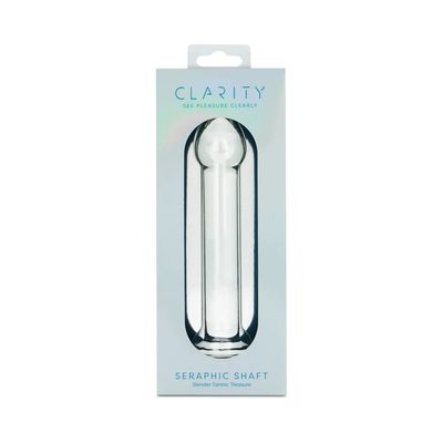 Clarity Seraphic Shaft Glass Dildo