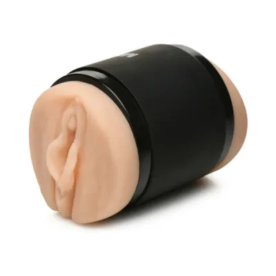 Curve Toys Mistress Double Shot Mini Masturbator Pussy &amp; Ass Light