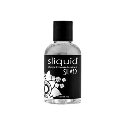 Sliquid Silver Silicone Lubricant 4.2 oz.