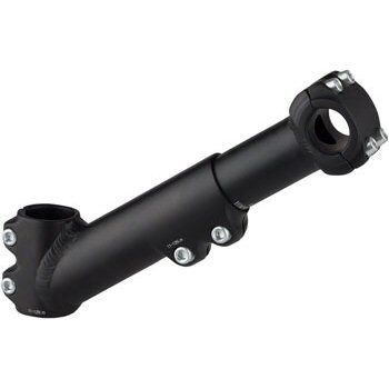 Stem Zoom Tandem Stoker 155-200 mm +35° 25.4 mm Bar Clamp 28.6 mm Seat Post Clamp Black