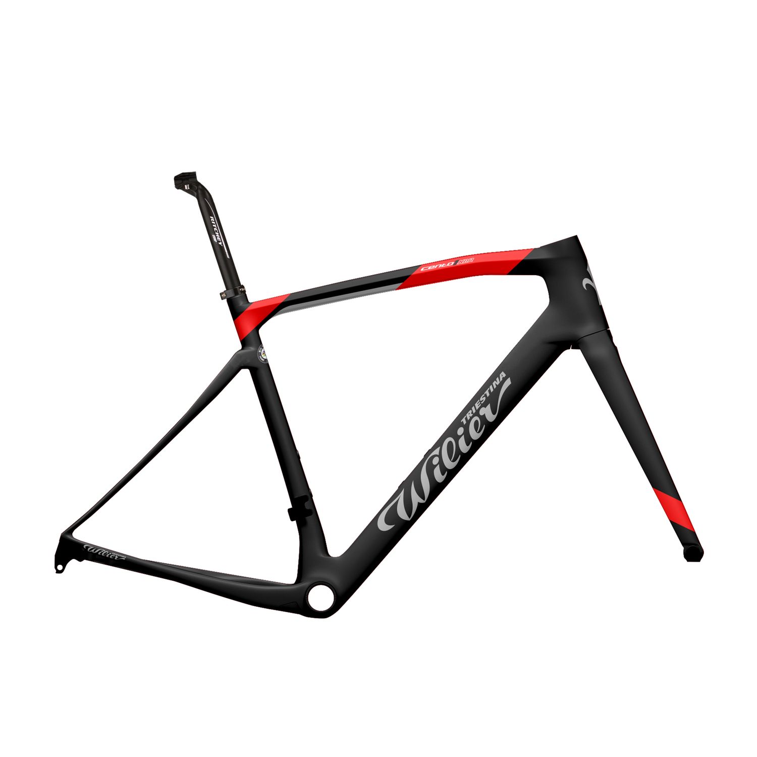 Frameset Wilier Triestina Cento1NDR Disc XL Black/Red