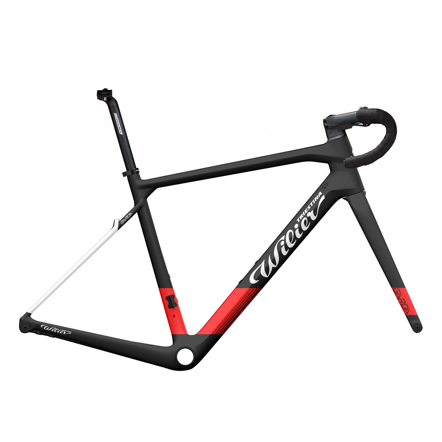 Frameset Wilier Triestina Garda Disc XL Black/Red