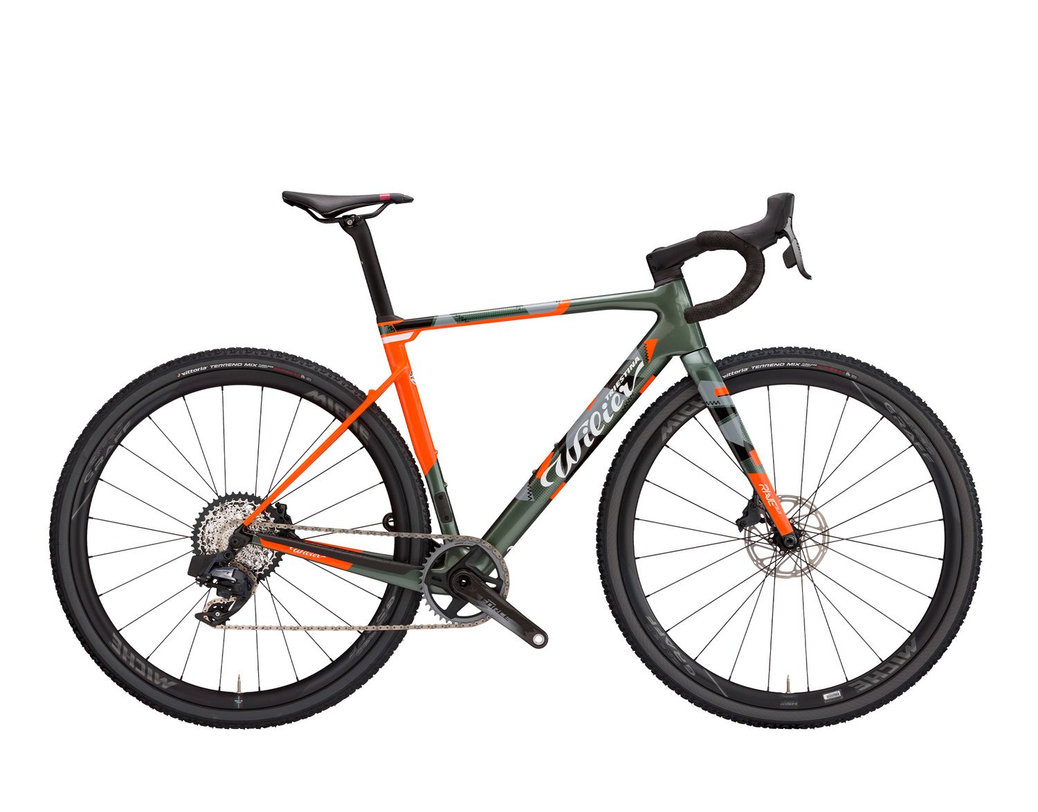 Bicycle Wilier Triestina Rave SLR Gravel Campagnolo Ekar XXL Camo/ Orange