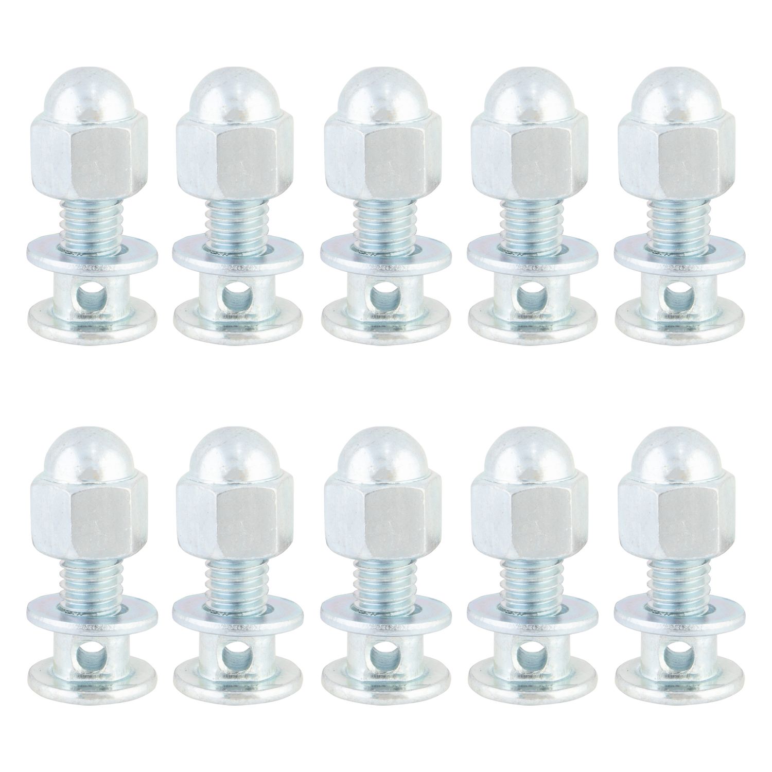Brake Cable Anchor Dia-Compe B70 Silver Bag of 10