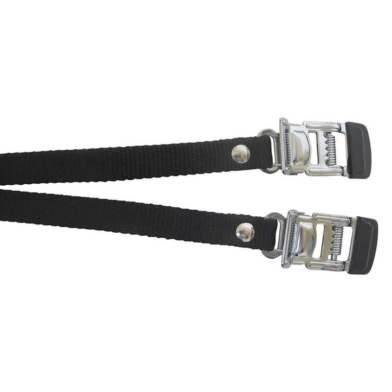 Toe Straps Nylon Black