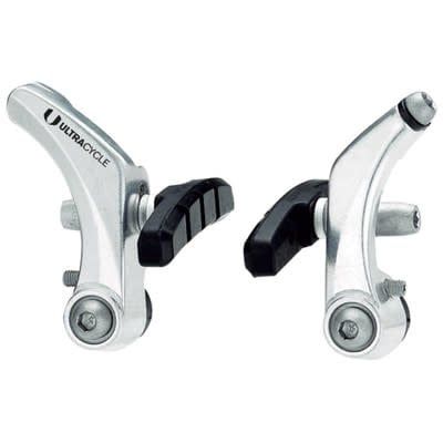 Brake Calipers Ultracycle Cantilever Front/Rear Silver 2 PAIR