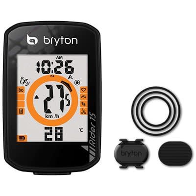 Computer Bryton Rider 15C GPS w/Cadence Black