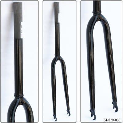 Fork Ultracycle Road Threadless 1-1/8&quot; 700c Steel Black