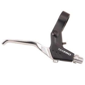 Brake Lever Set Tektro 3-Finger Canti OR V-Brake Silver/ Black