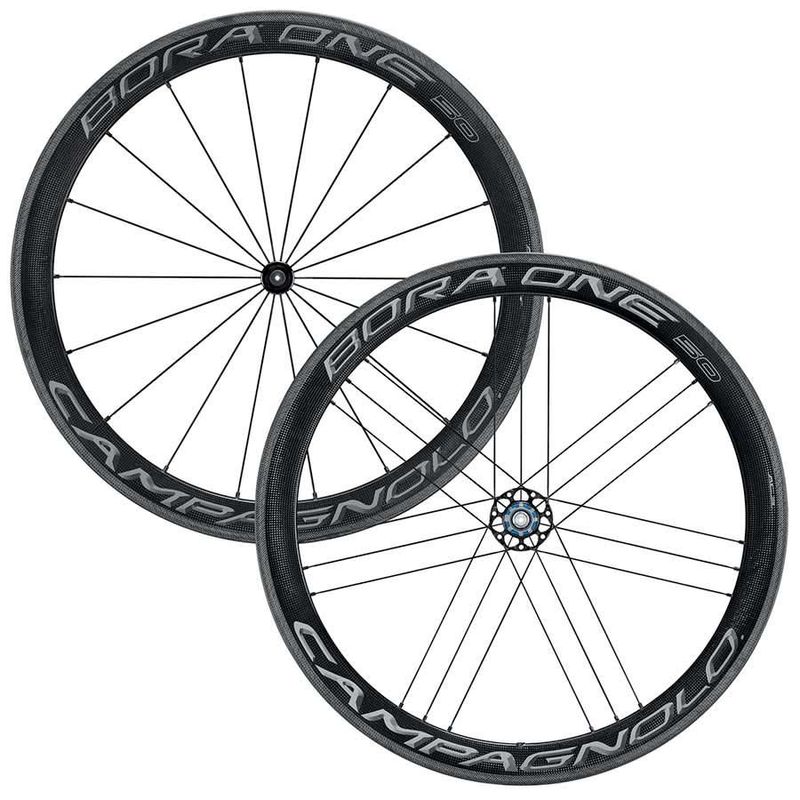 Wheelset Campagnolo Bora One 50 Dark Clincher 700c 18/21-H QR