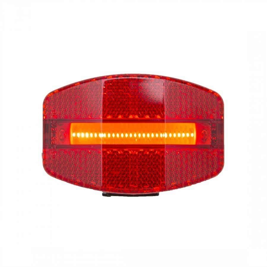 Light Planet Bike Grateful Red USB Rear Black