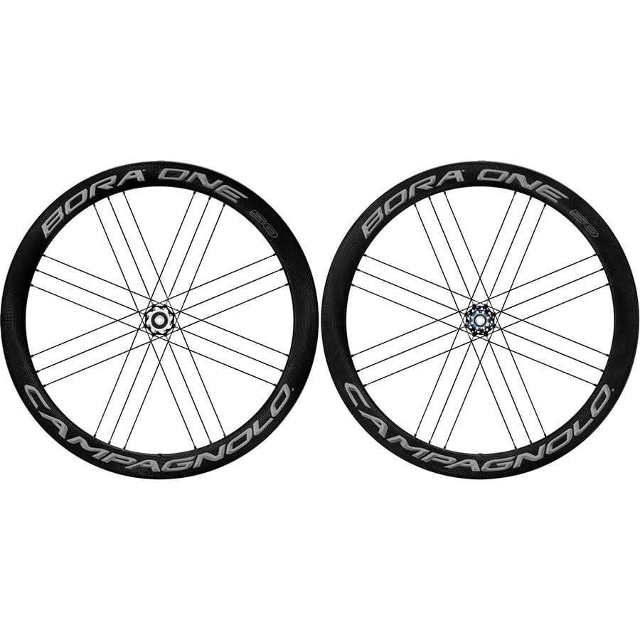 Wheelset Campagnolo Bora One 50 Disc Brake Dark Clincher 700c 24/24-H 12 mm 100/142 mm TA Center Lock