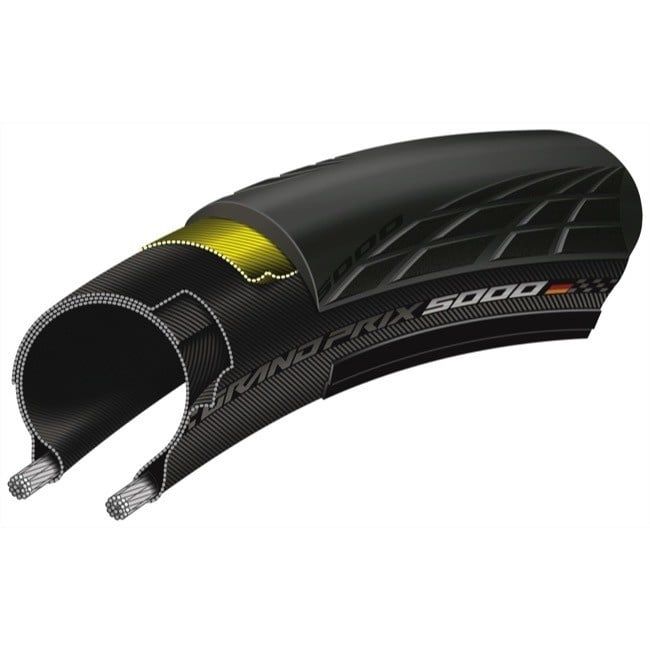 Tire Continental Grand Prix 5000 700x23c Black