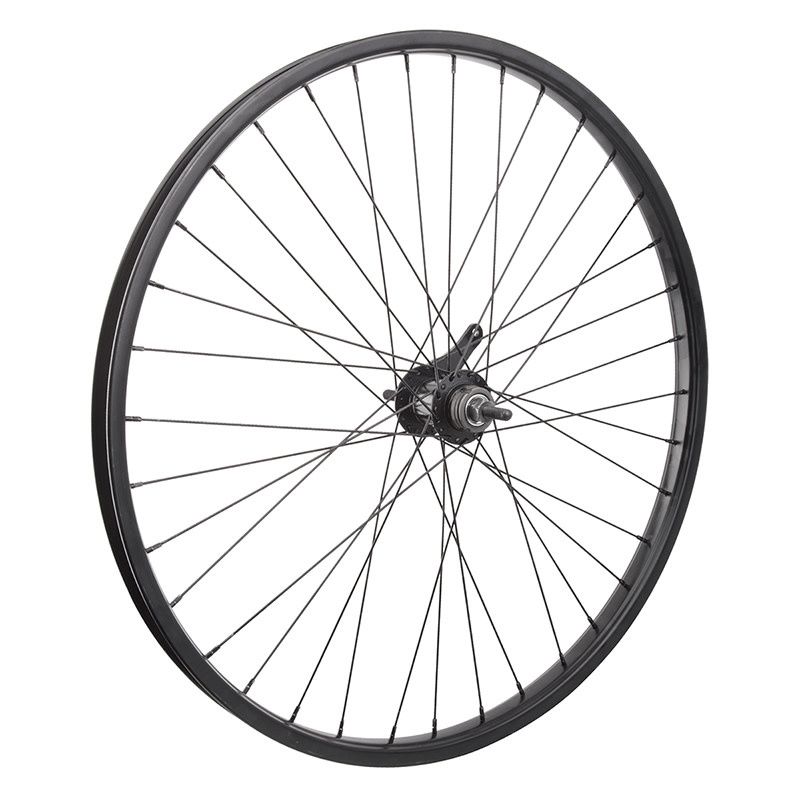 Wheel 26x1.75&quot; Steel 36H KT Coaster Brake 110 mm 14g All Black